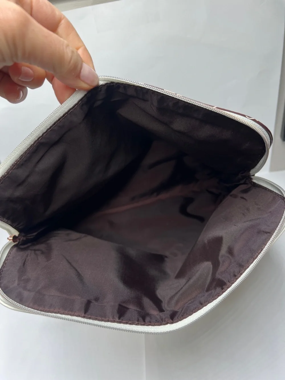 Charlotte Tilbury XL Cosmetic Zip Makeup Pouch Bag Darling, Get Your Glow On!
